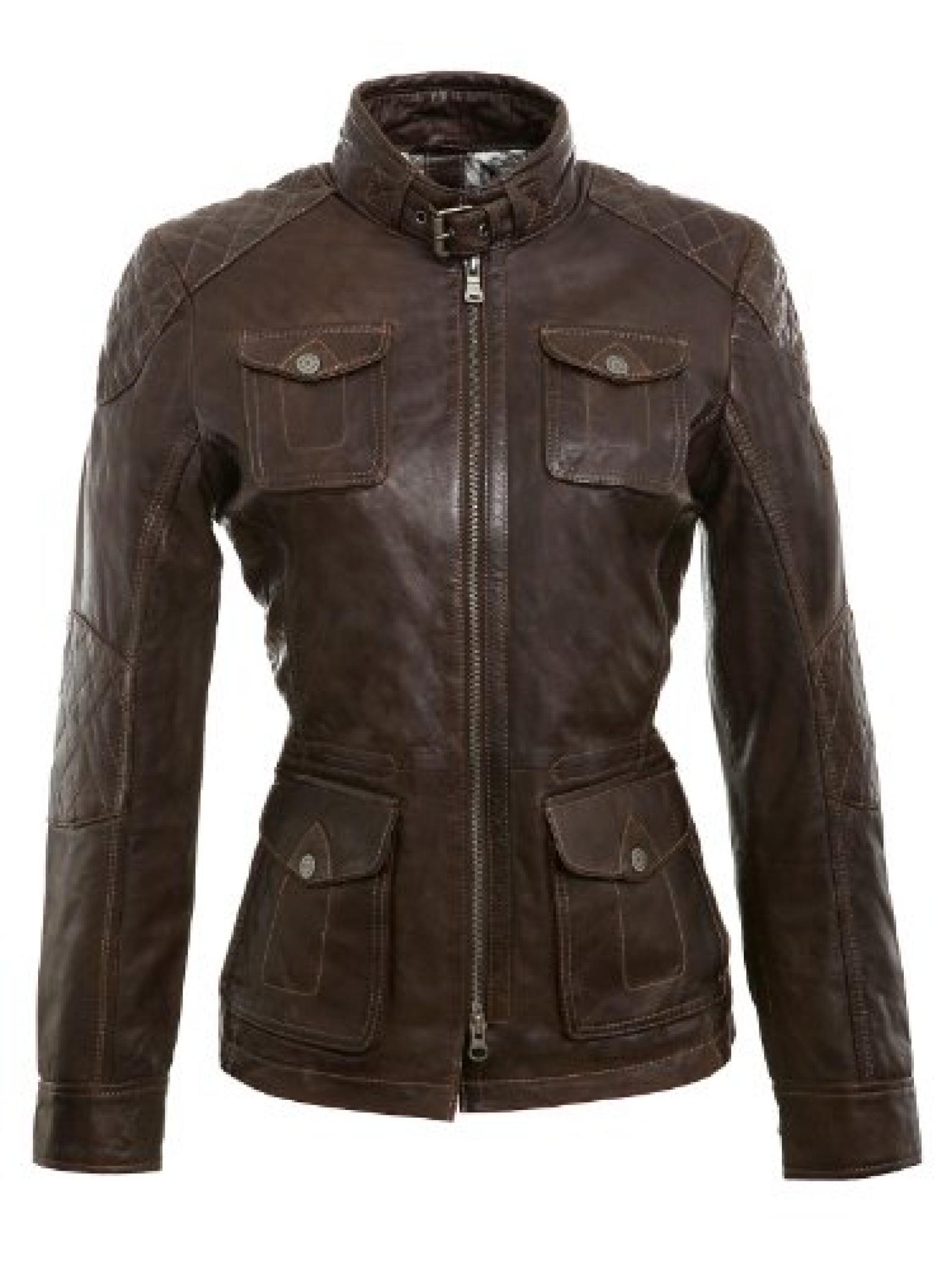 Mauritius Damen Lederjacke "Sofie LSVTW" in dk. Braun Gr. 36-46 Mauritius Damen Lederjacke "Sofie LSVTW" in dk. Braun Gr. 36-46